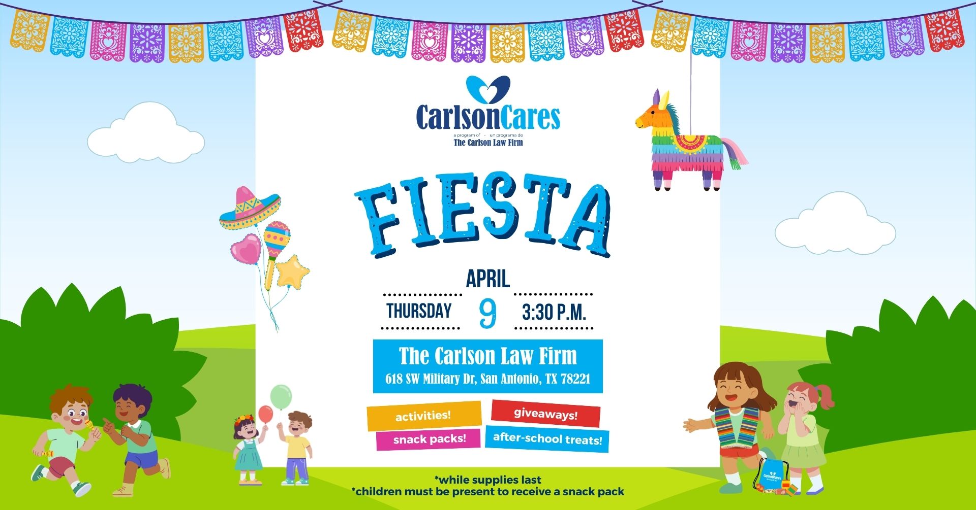 Carlson Cares Fiesta San Antonio April 9
