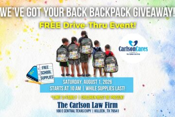 Killeen Backpack Giveaway 2026